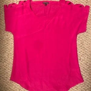 Pink Express top